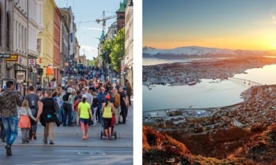 Photos of Oslo and Tromsø in Norway