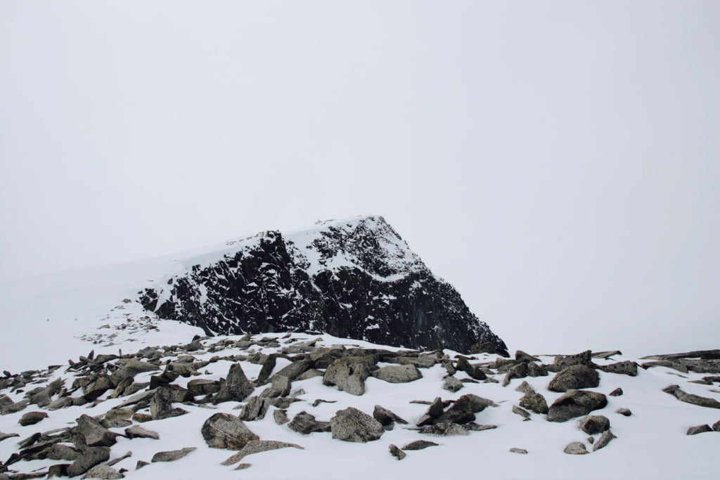 The peak of Galdhøpiggen