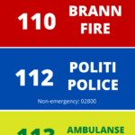 Nødetatene i Norge: hvordan kontakte brannmenn, politi og ambulanser.