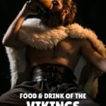 Viking food and drink pin