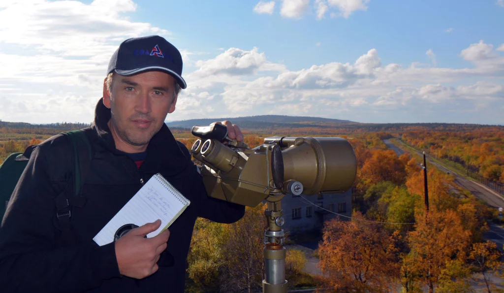 Thomas Nilsen of the Barents Observer in Kirkenes, Norway