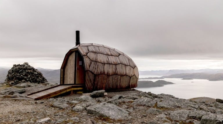 A modern take on the Norwegian hytte.