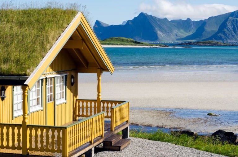 A holiday cottage in Lofoten