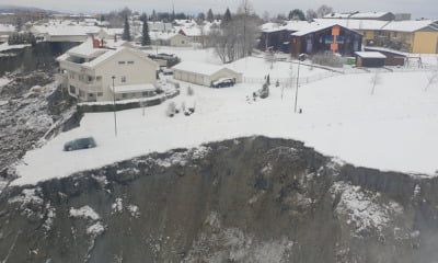 The Gjerdrum quick clay landslide in Norway