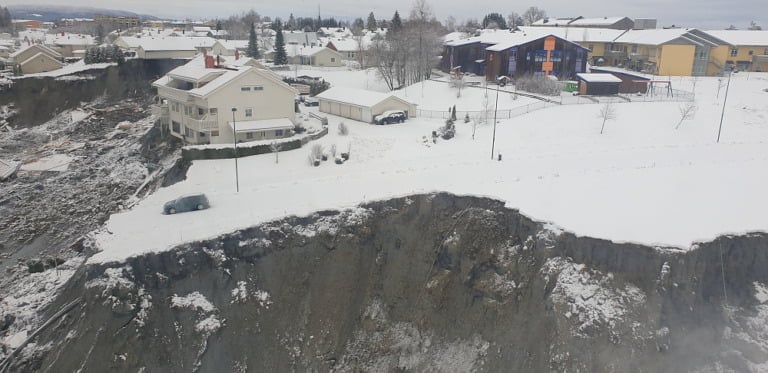 The Gjerdrum quick clay landslide in Norway