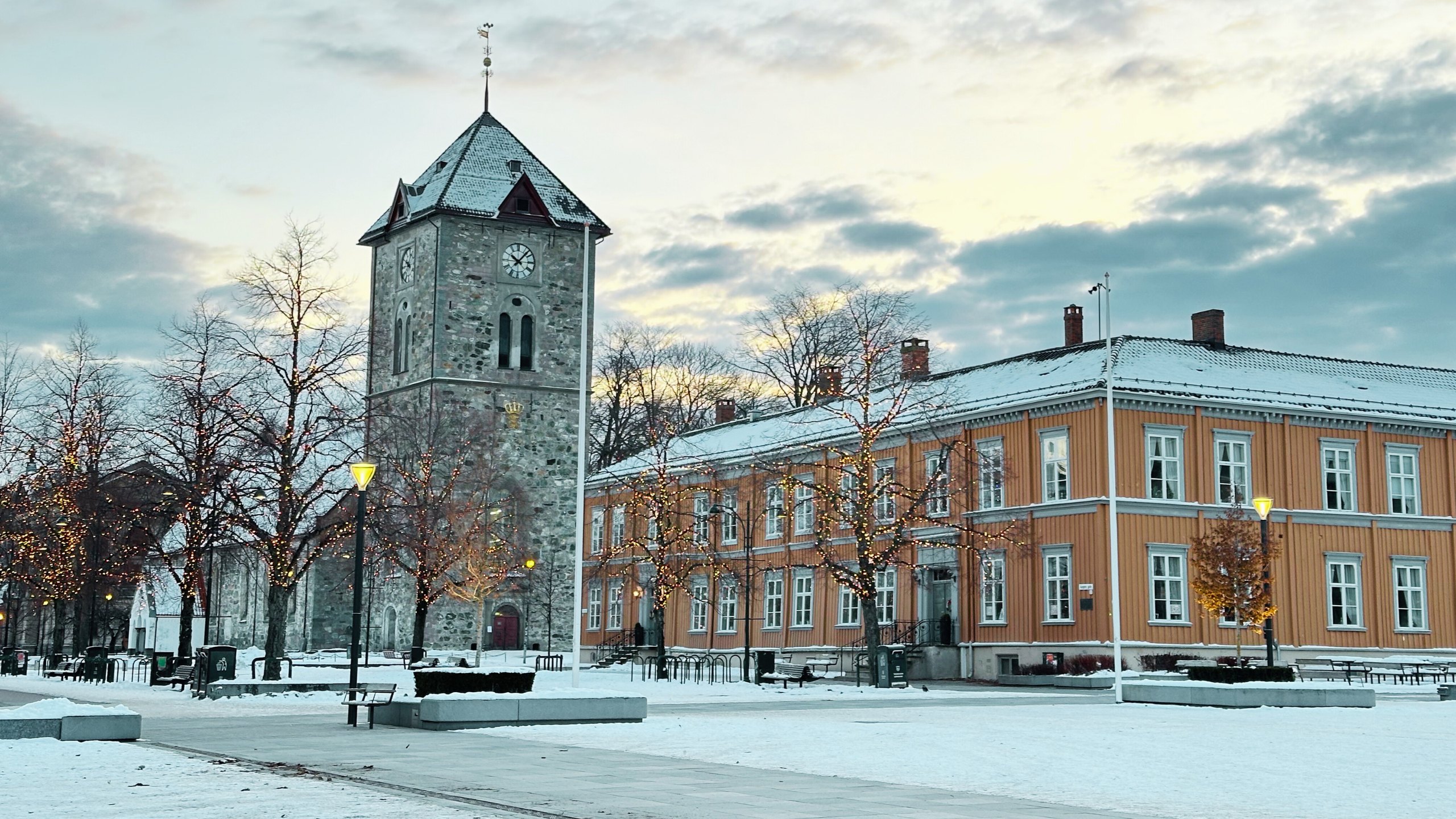 City square in Trondheim, Norway. Photo: David Nikel.