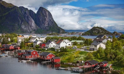 A Norwegian village in Northern Norway