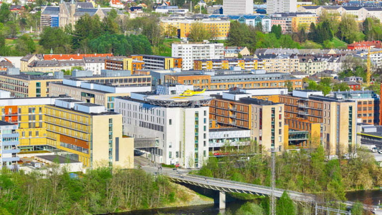 St. Olav's Hospital in Trondheim, Norway.