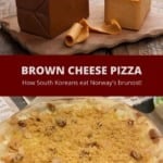 Brown Cheese Pizza Pin