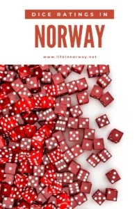 Norway dice ratings pin
