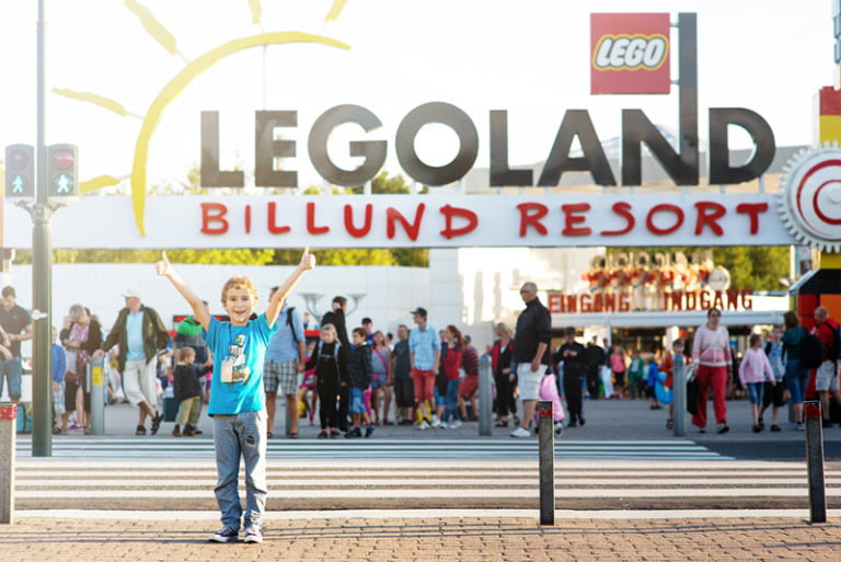 Danish boy at Legoland.