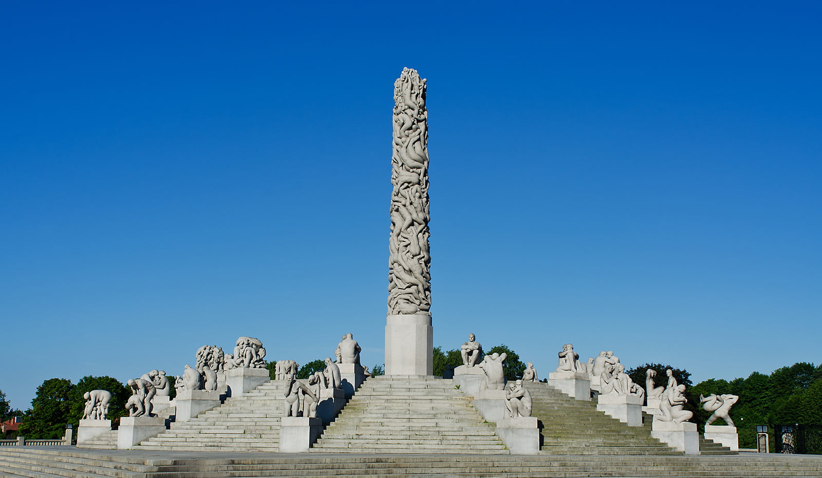 Vigeland Park in Oslo, Norway