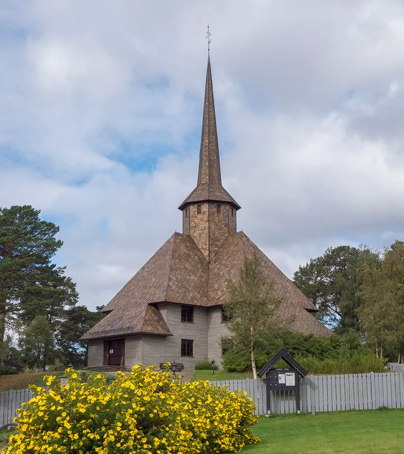 Old church in central Dombås