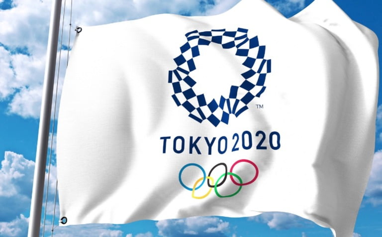 Tokyo 2020 Olympic flag