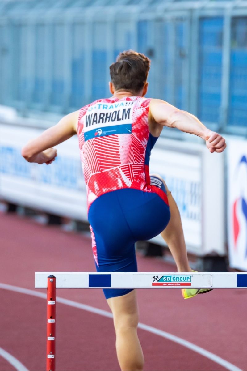 Norway’s Karsten Warholm in action