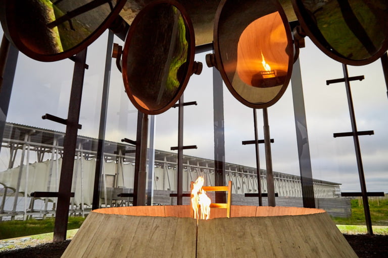 The Louise Bourgeois installation in Vardø