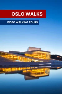 Oslo walking tour videos pin