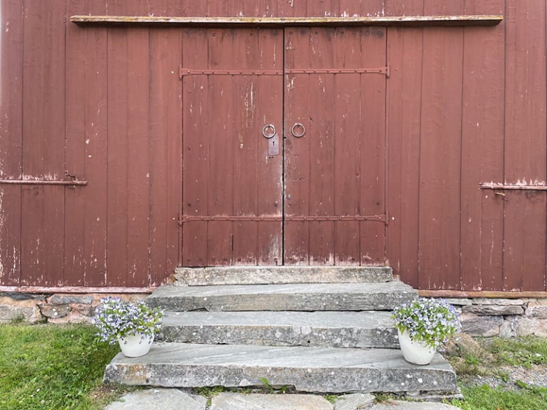 Entrance door at Hegge stave church