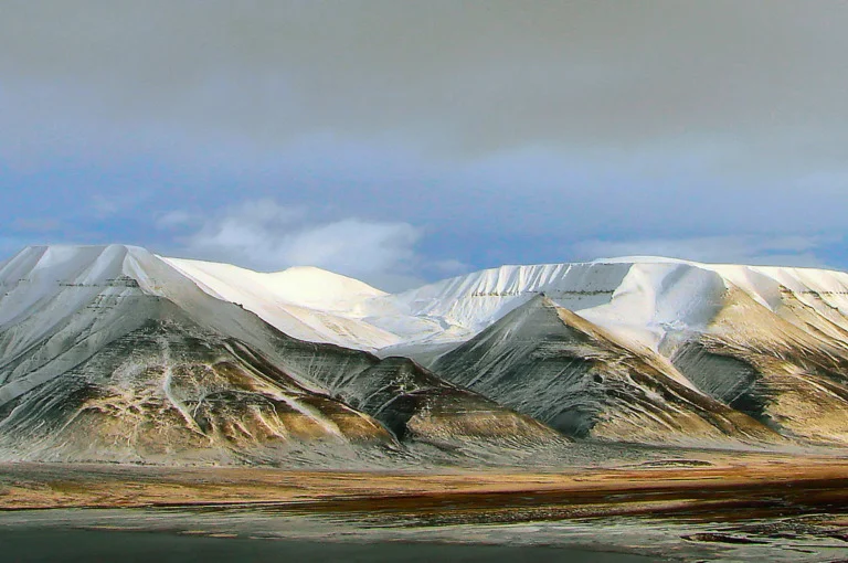 Operafjellet mountain on Svalbard