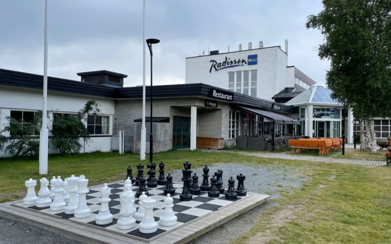 Exterior of Radissin Hotel in Beitostølen, Norway