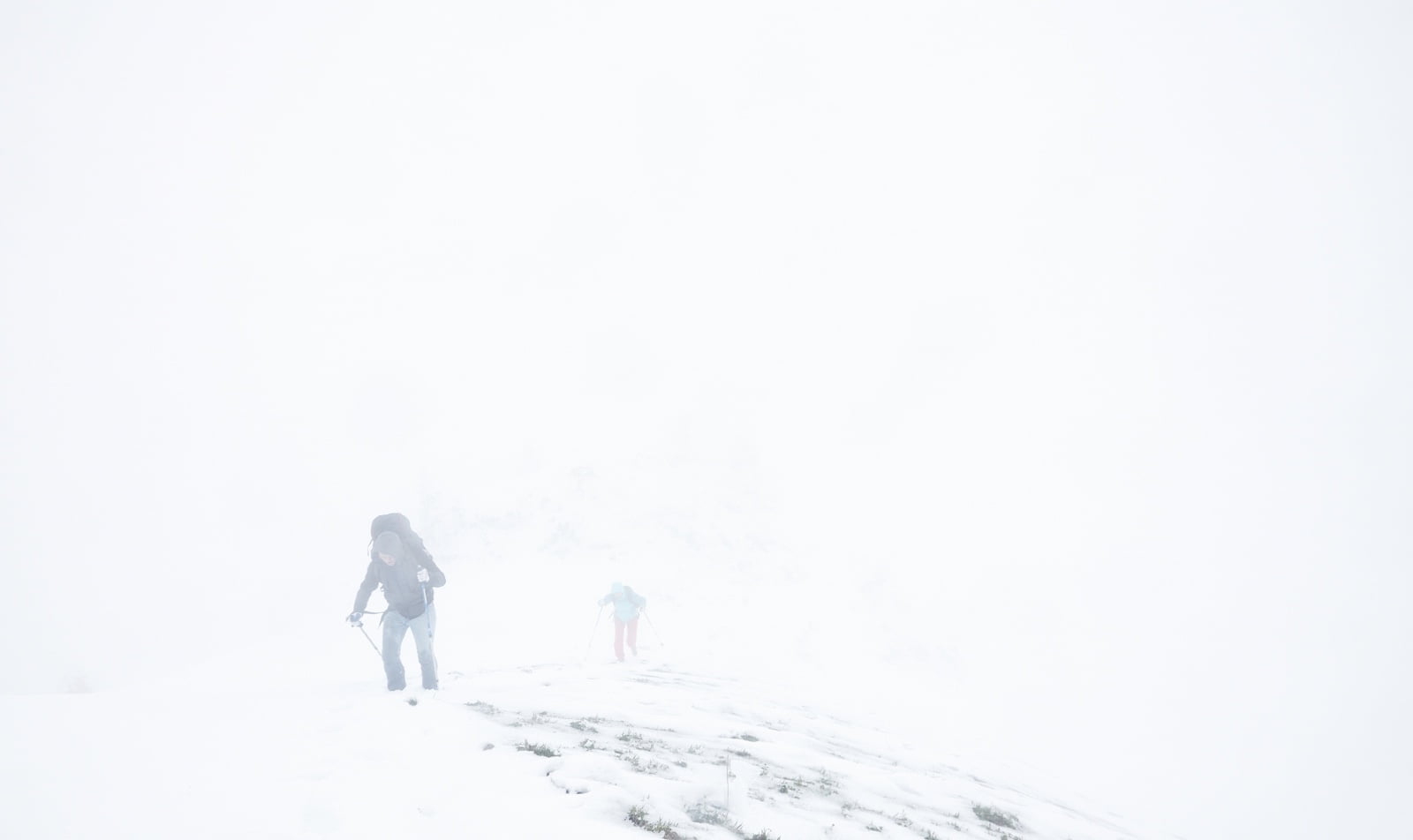 Winter storms in Norway