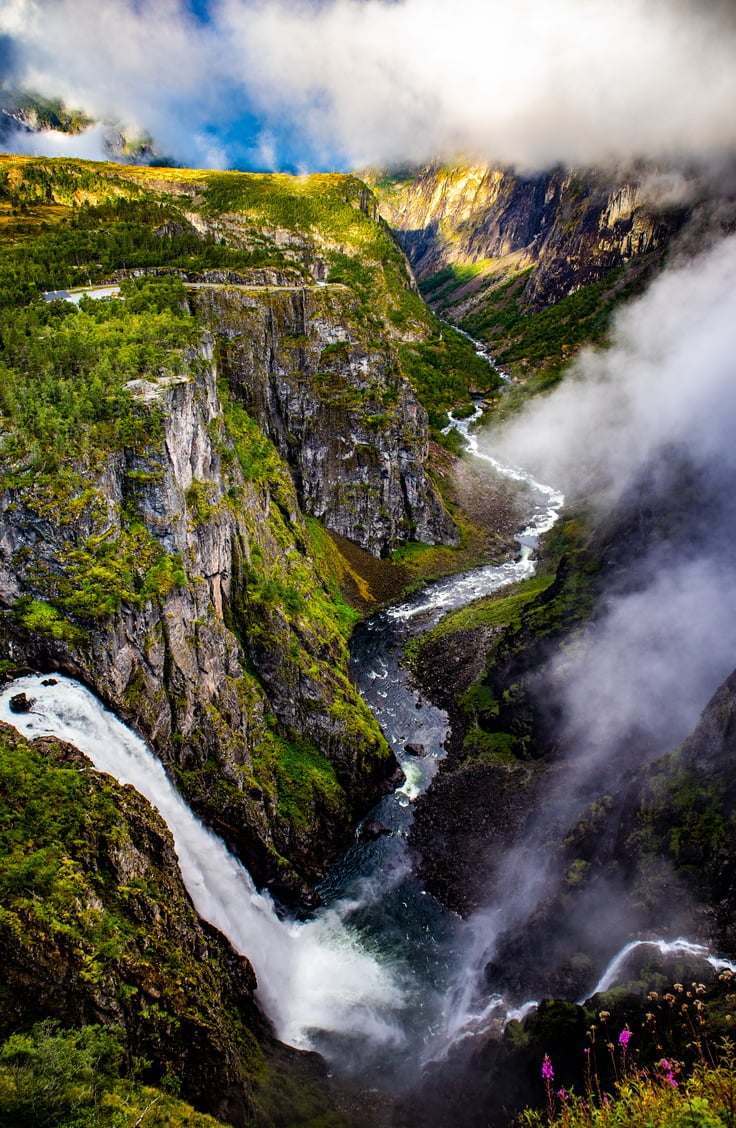 Vøringsfossen i Norge