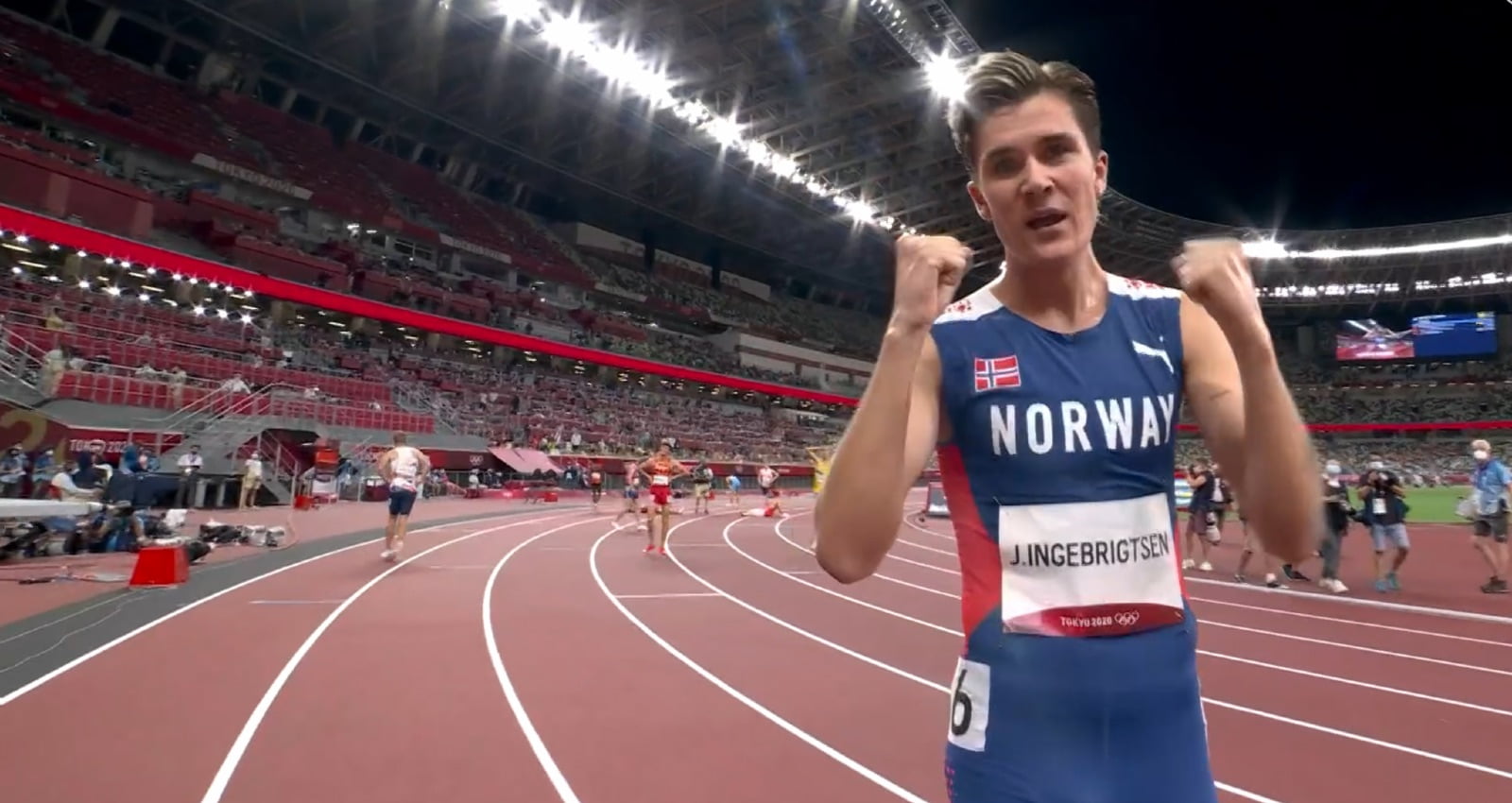 Jakob Ingebrigtsen wins Olympic Gold for Norway