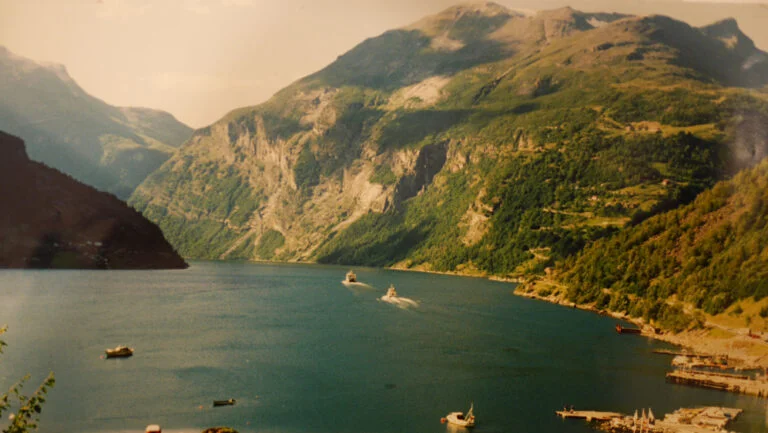A photo of Geiranger used in the Trude Espås case