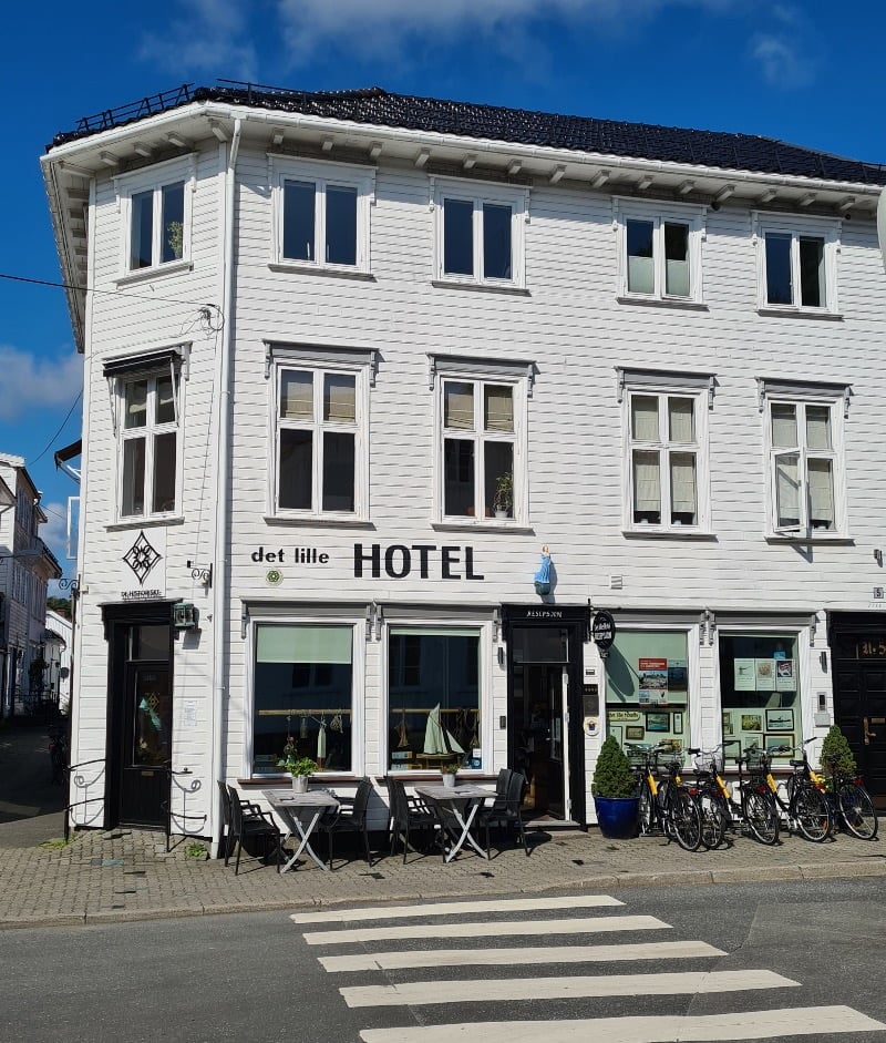 Det Lille Hotel in Risør, Norway