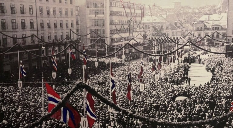 Bergen celebrates the end of war occupation