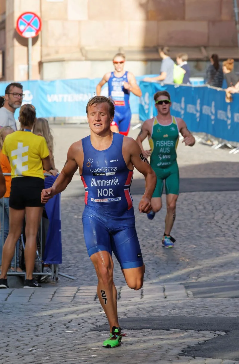 Kristian Blummenfelt, Norwegian triathlete and Olympic gold medallist