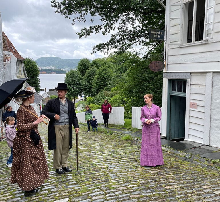 Live performances at the Gamle Bergen Museum