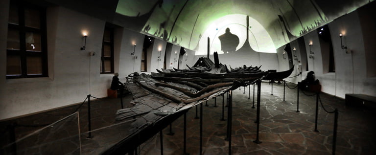 Tune Viking ship in Oslo, Norway