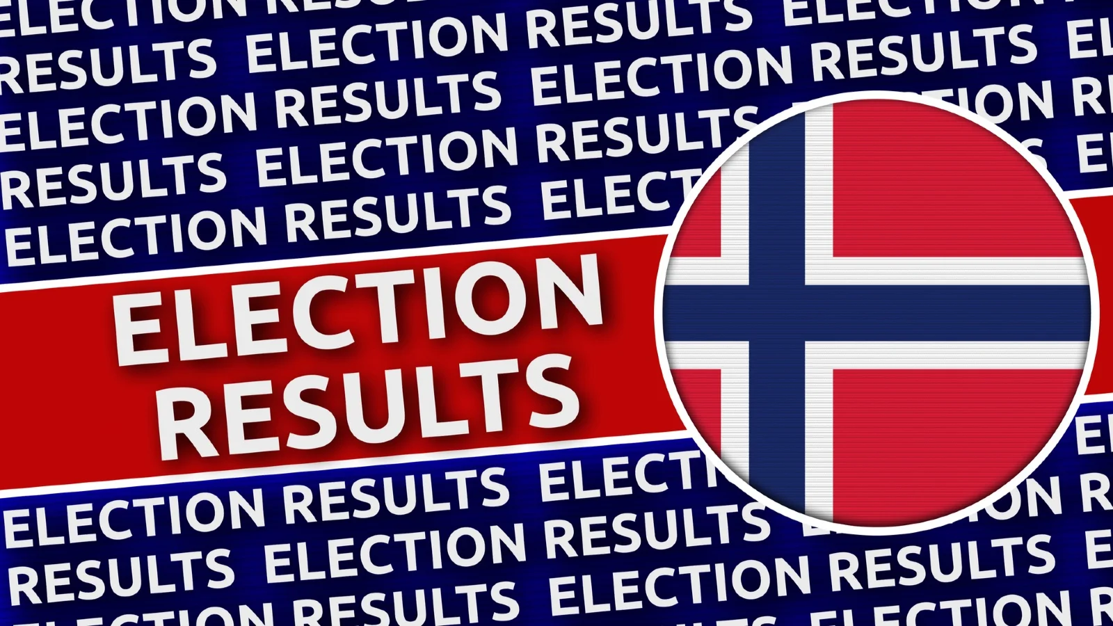 Norway 2021 election results graphic