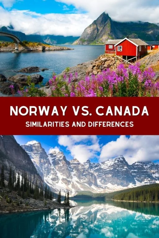 Norway vs Canada - similarities and differences