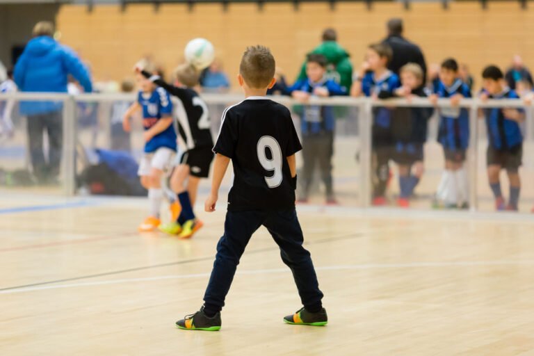 Children playing sport in Norway