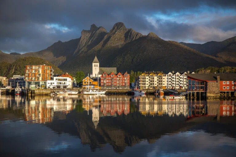 Svolvær in the morning light