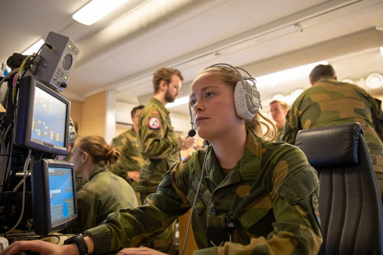 Air Force operations at Evenes air base, Northern Norway.