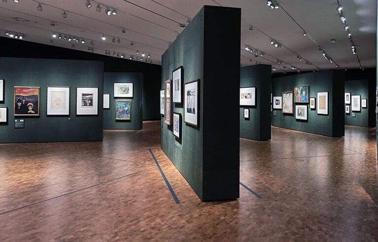 Munch museum exhibition hall