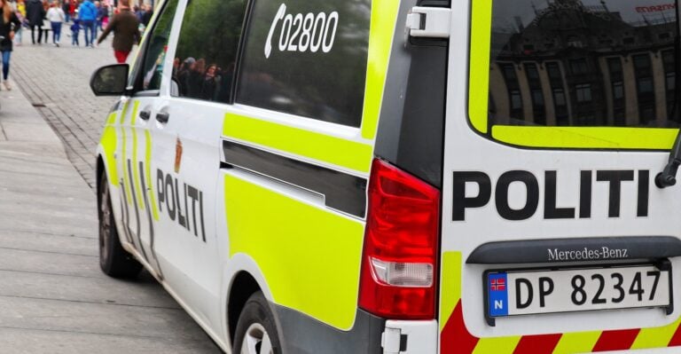 Police van in Norway.