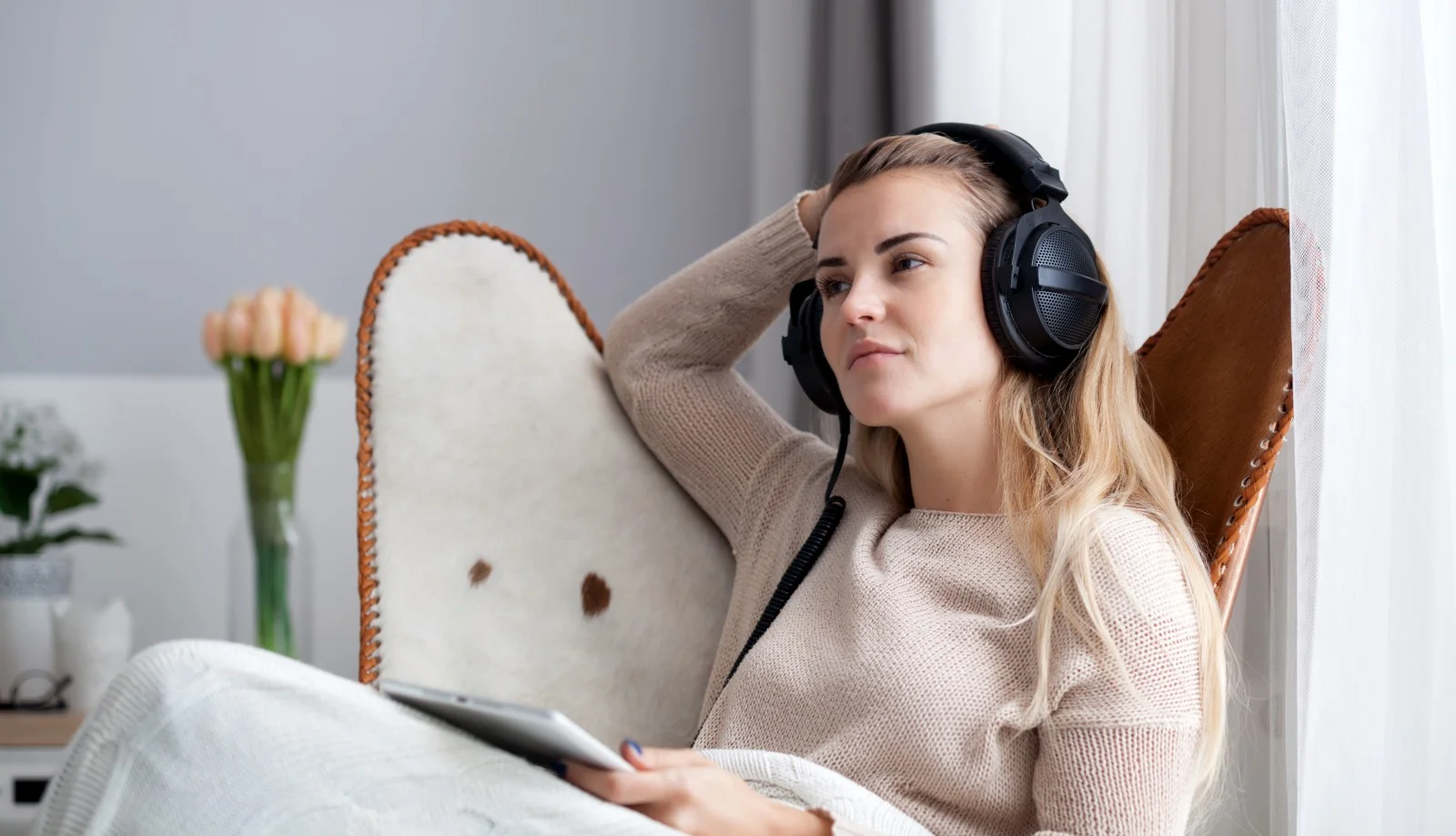 Audibook listener in Norway