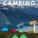 Norway Camping Pin
