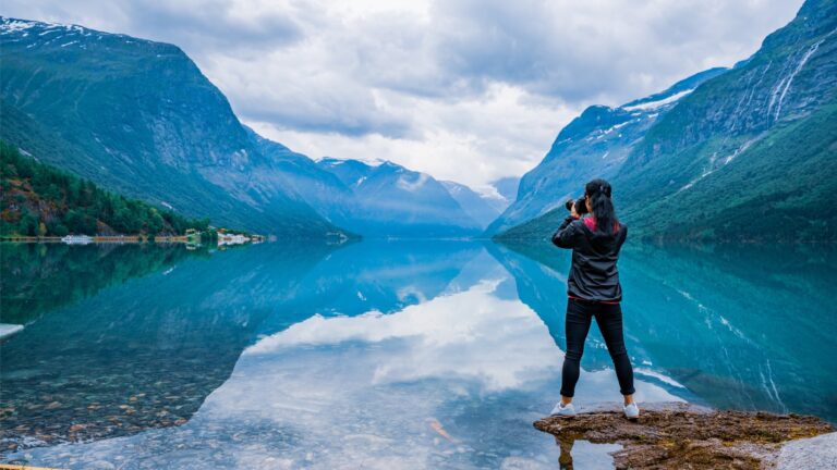 Norway live webcam at a fjord