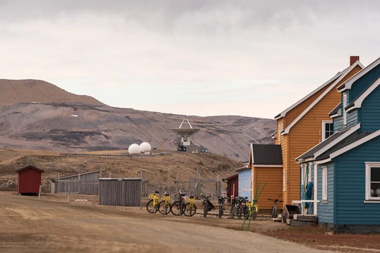Researcher housing in Ny-Ålesund