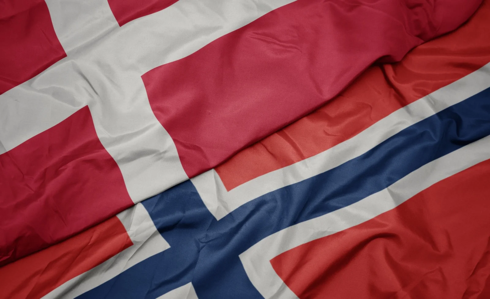 Denmark Norway flags