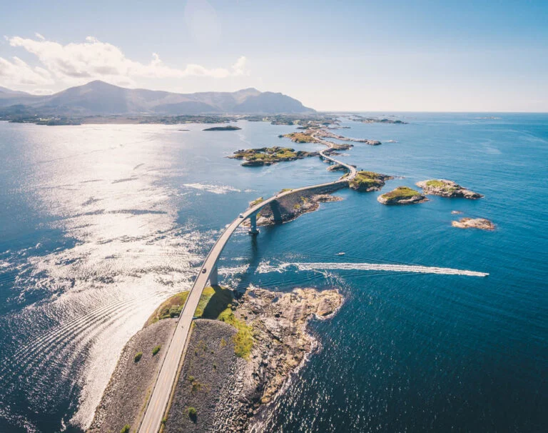 The Atlantic Road in western Norway.