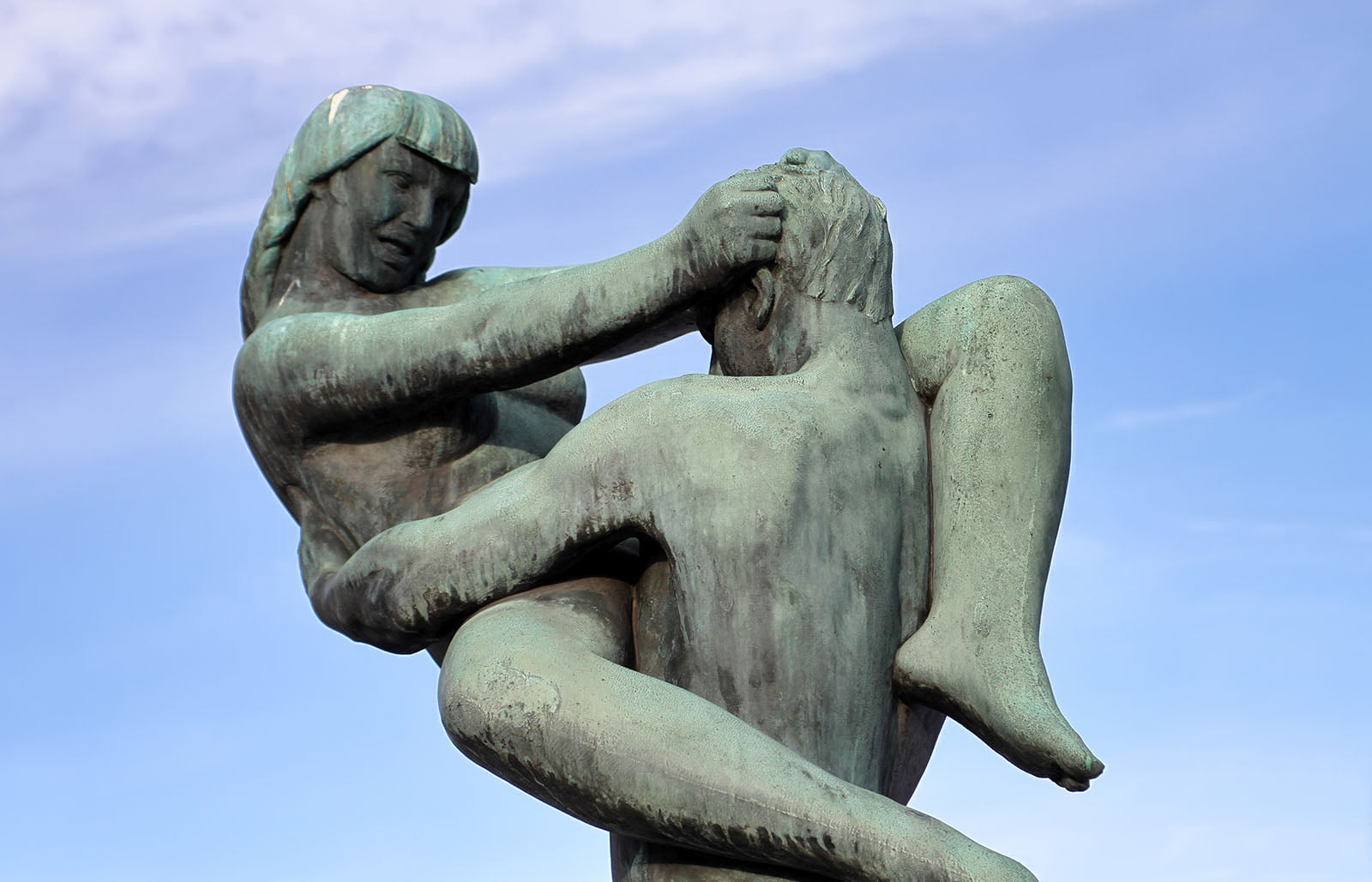 Body sculptures in Oslo, Norway