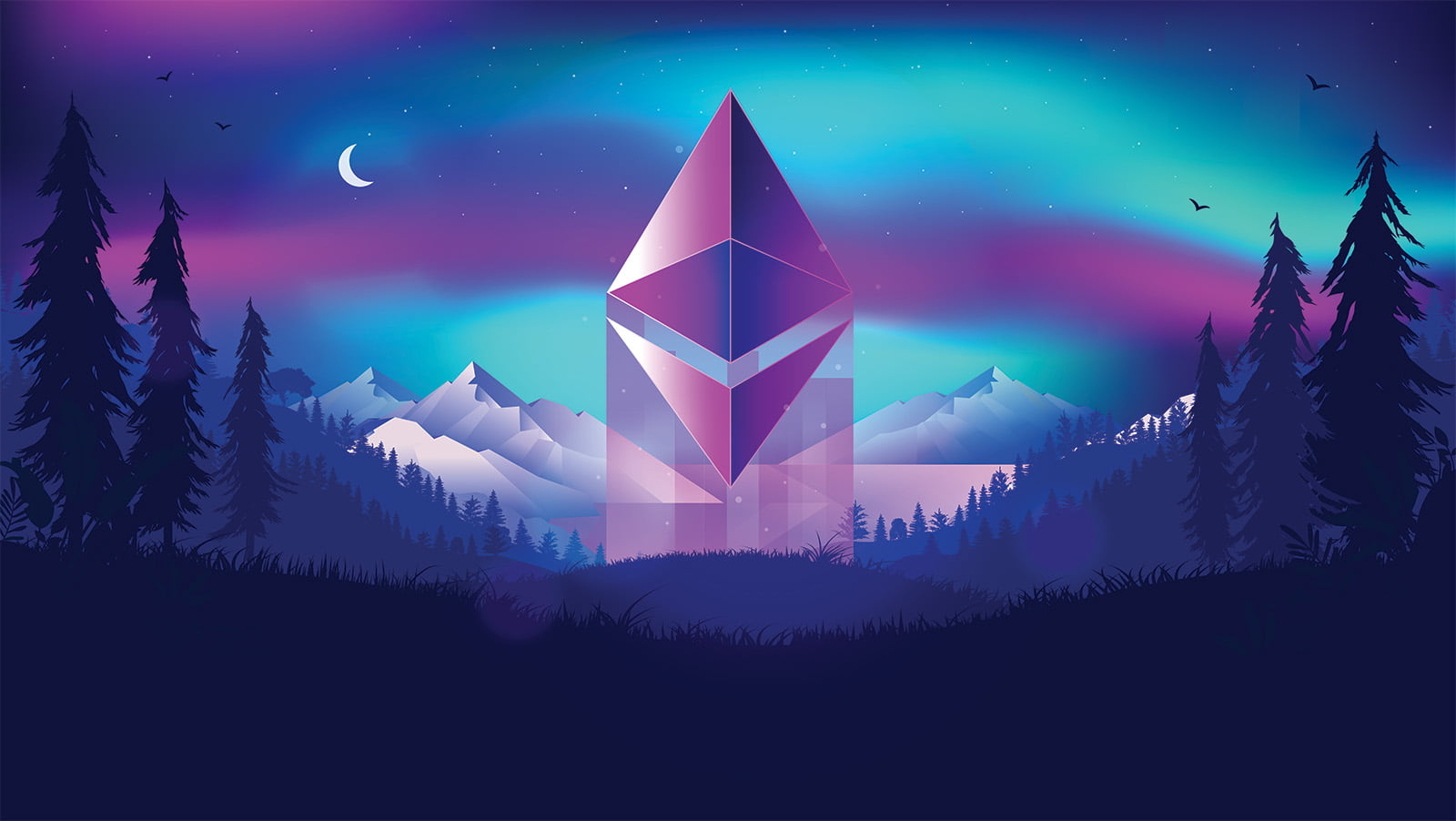 Ethereum in Norway concept