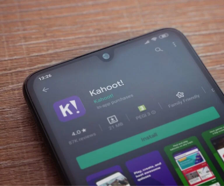 Kahoot in the app store. Photo: Maor_Winetrob / Shutterstock.com.