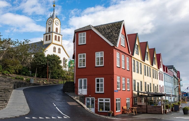 Torshavn in the Faroe Islands